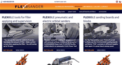 Desktop Screenshot of flexisander.com