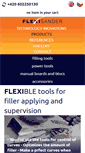 Mobile Screenshot of flexisander.com